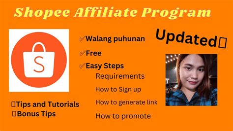 paano kumita sa shopee affiliate